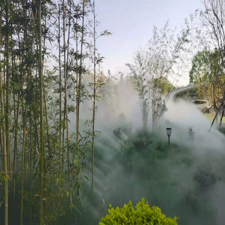 北京雾森系统 送货 花园人造雾设备