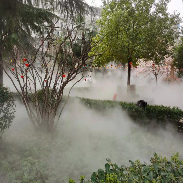 青岛雾森系统 本地厂家 人工景观造雾设备