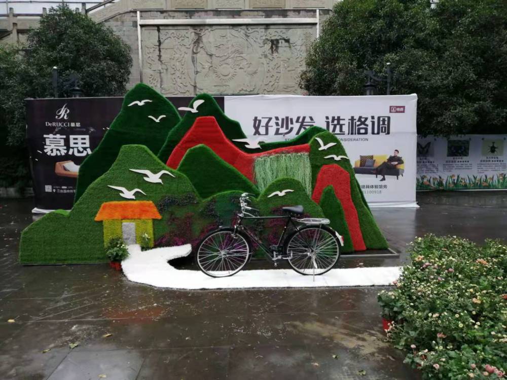重庆双桥仿真绿雕生产厂家工厂直销