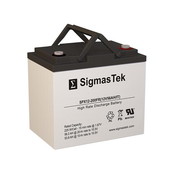 UPS电池 美国泰克蓄电池12V56AH 标准型号SPX12-200FR包邮含税