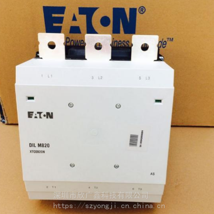 EATON接触器伊顿穆勒DILM820 22RA250 820A 220V系列渠道价178544