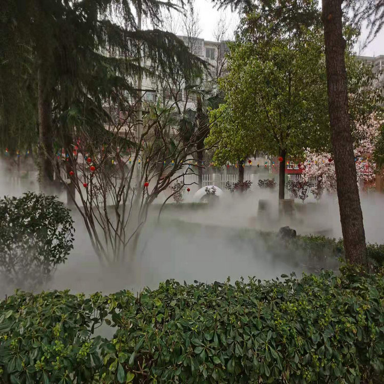 郑州人造雾设备 别墅区喷雾设备