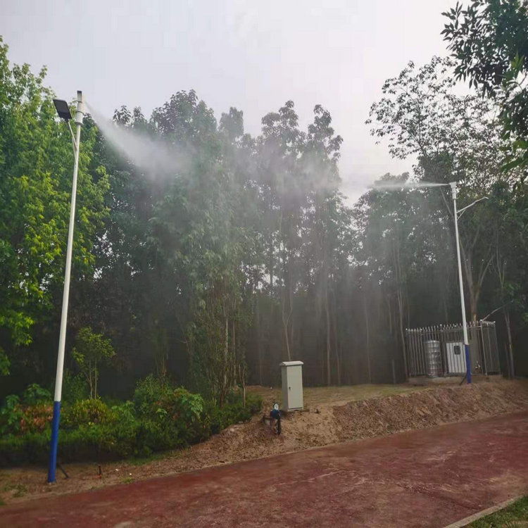 国控点降尘除霾 秦皇岛智能高空喷雾降尘设备 施工