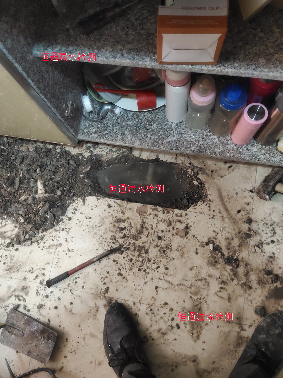 工厂埋地消防管漏水探测 地下球墨管漏水检测 水管漏水点准确位置