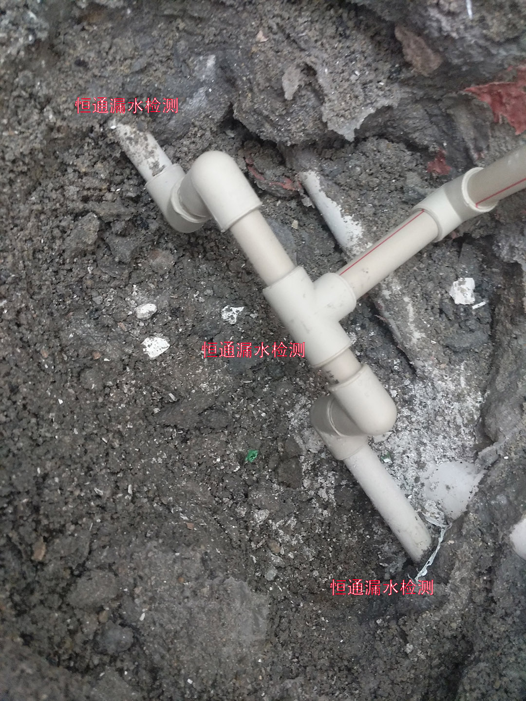 深圳水管漏水查漏服务，消防管道降压测漏，管线探测