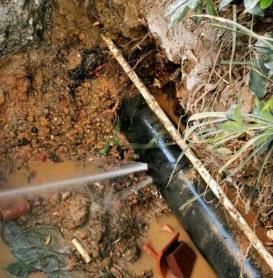 消防管不稳压测漏，自来水管漏水探查,地埋给水管漏水维修