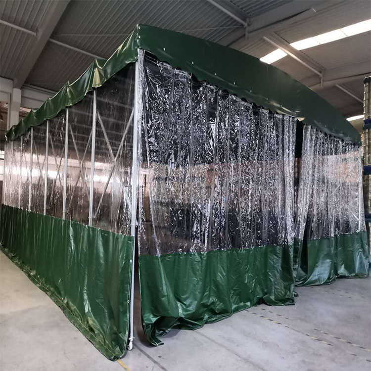 设计制作 雨蓬 活动推拉折叠帐篷 枣庄市中