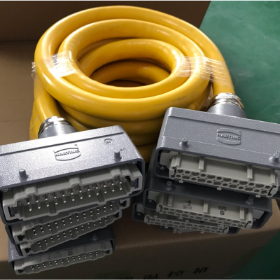 热流道温控箱用16芯/17芯/24芯/25芯同轴电缆线 3米4米5米等热流道模具连接线