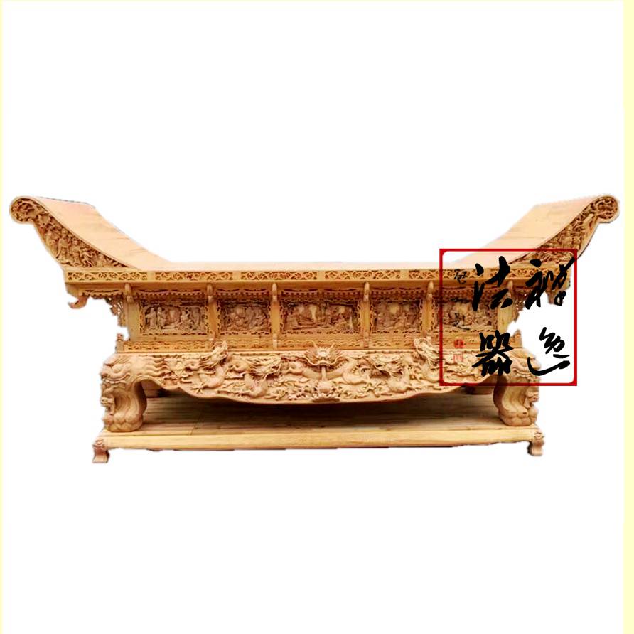 木雕寺廟供桌 紅木祠堂元寶桌 大型供桌