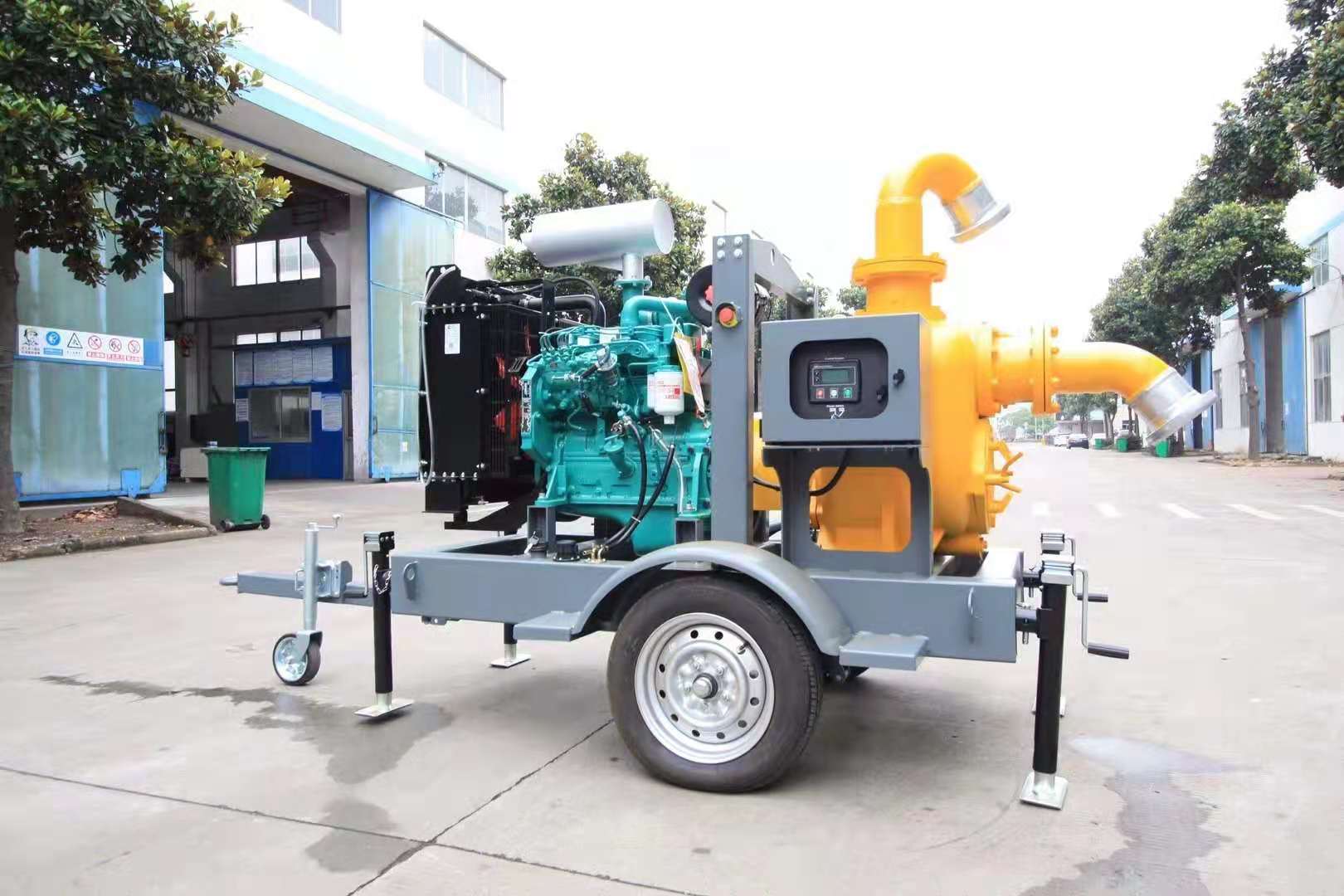 大泽动力大型柴油自吸水泵