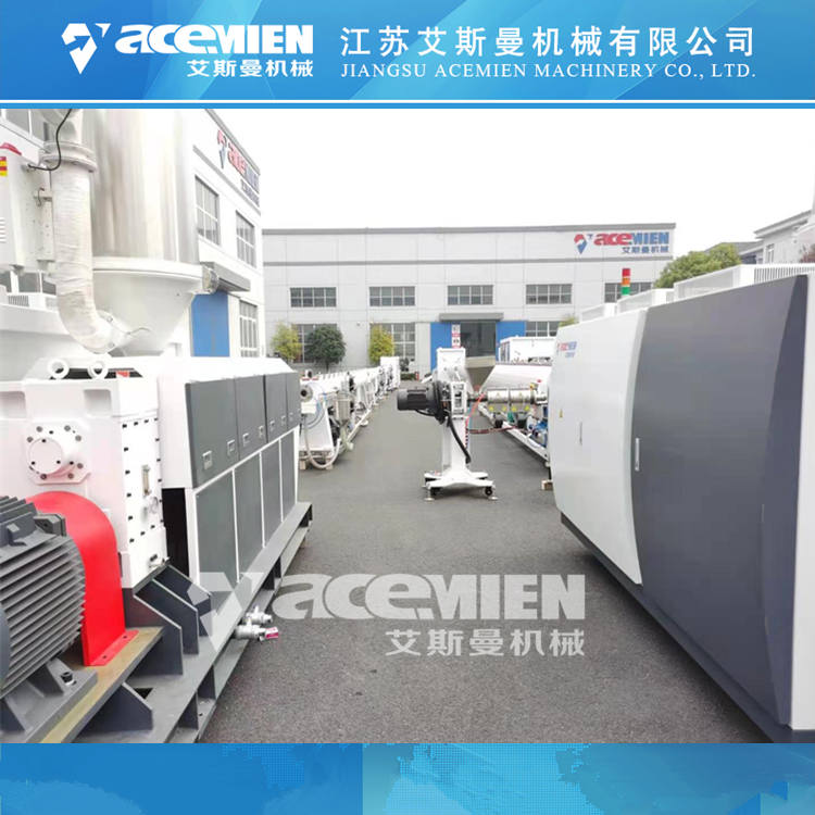 张家港PVC管生产设备挤出机生产线 无锡艾斯曼机械PVC管材设备生产线