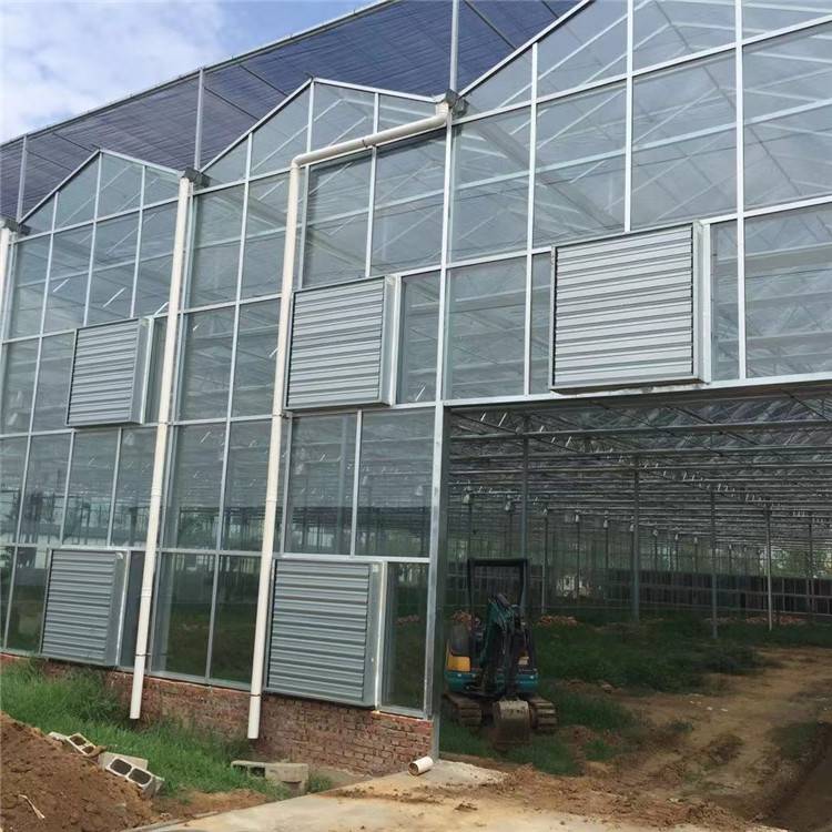 格润venlo智慧玻璃温室大棚 pc阳光板智能玻璃温室大棚 运行稳定