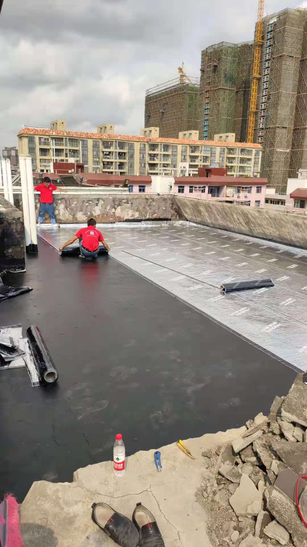 东莞市 大朗雨虹防水卷材屋顶楼顶工程高粘度防水卷材