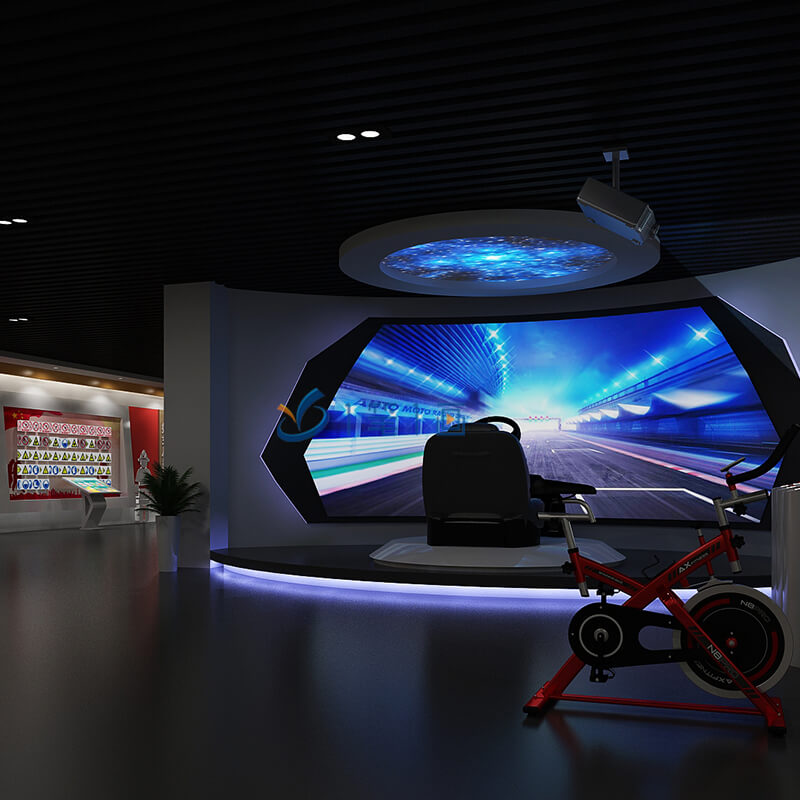 上海高科技普法科教展厅设计布局