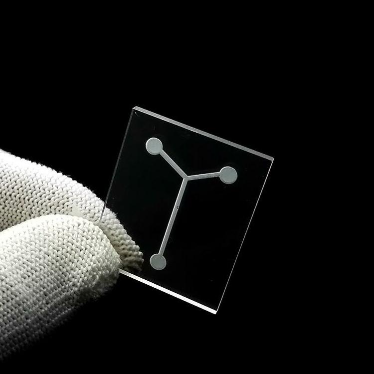 石英玻璃 压花玻璃 盲孔加工 激光钻孔 误差小精度高 -玻璃微孔 小孔加工