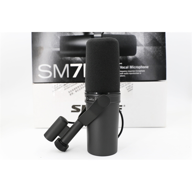 Shure/舒尔 SM7B 录音配音直播K歌用广播电台动圈式人声话筒