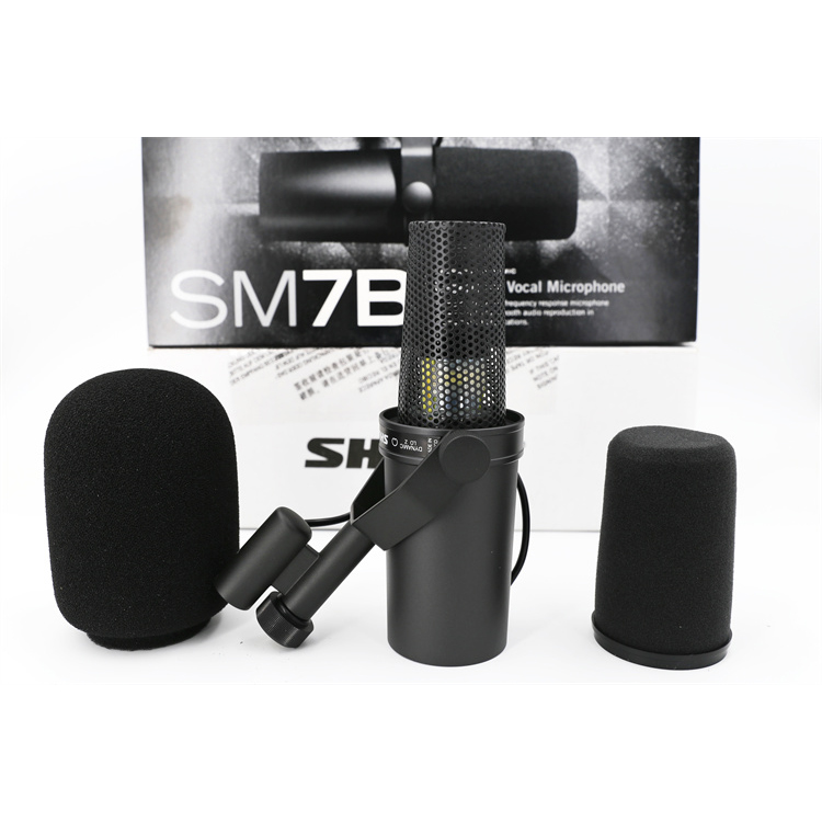 Shure/舒尔 SM7B 录音配音直播K歌用广播电台动圈式人声话筒