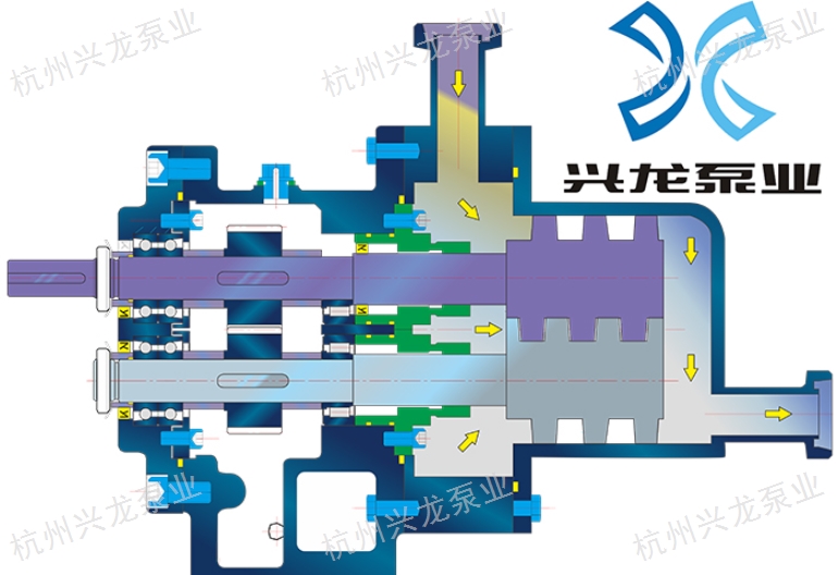 河南双螺杆泵电话 杭州兴龙泵业供应