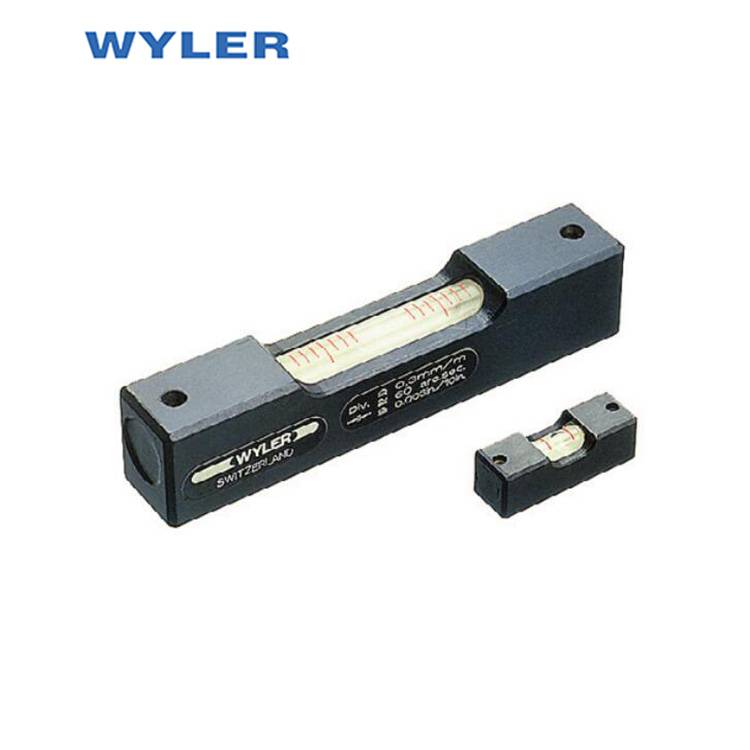 代理瑞士WYLER螺钉锁紧型水平尺 66系列水平仪 机械加工水平仪