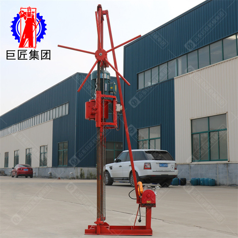 廠家 4KW卷揚機款 輕便巖芯取樣鉆機 30米小型地質勘探設備