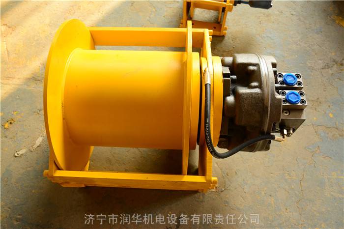 大型5吨液压绞车卷扬机单绳拉力5吨五星马达液压绞车维修卷扬机配件