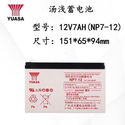 YUASA汤浅蓄电池NP100-12V24AH38AH65AH100AH120AH直流屏UPS电源