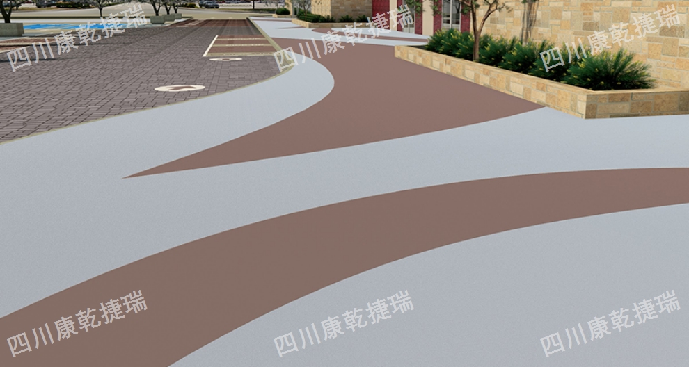 贵州StreetPrint彩色路面观赏性好 四川康乾捷瑞建设工程供应