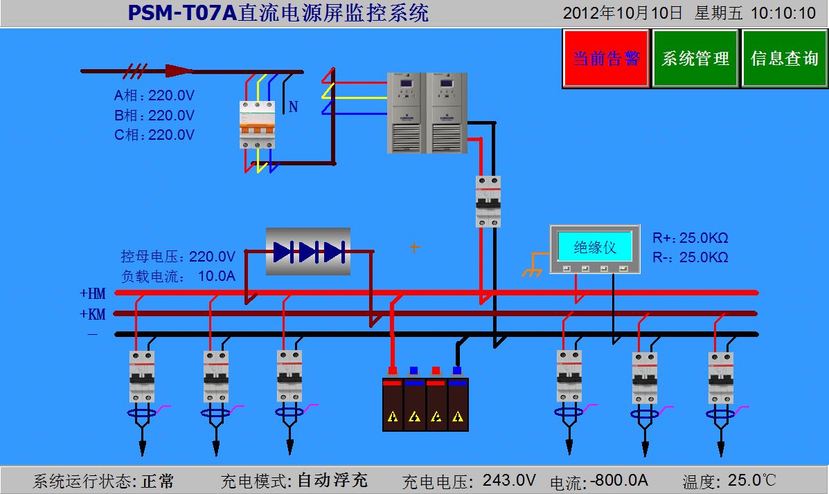 供应彩色触摸屏监控PSM-T07E监控模块PSM-T07A