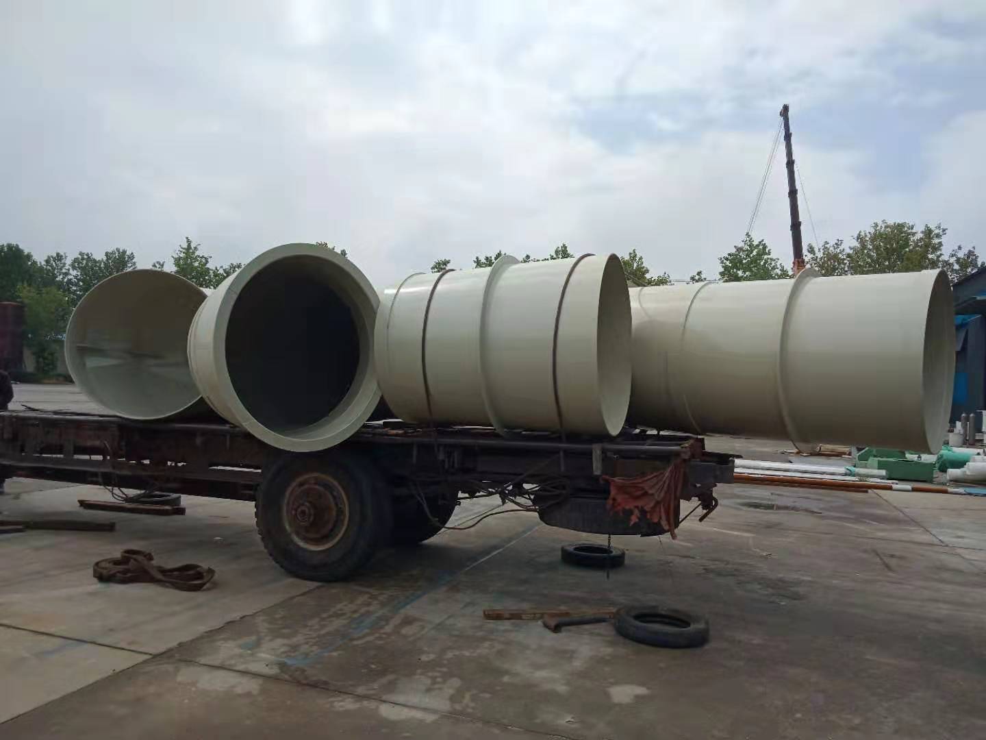 潍坊青州市生产pp排风管PVC风管
