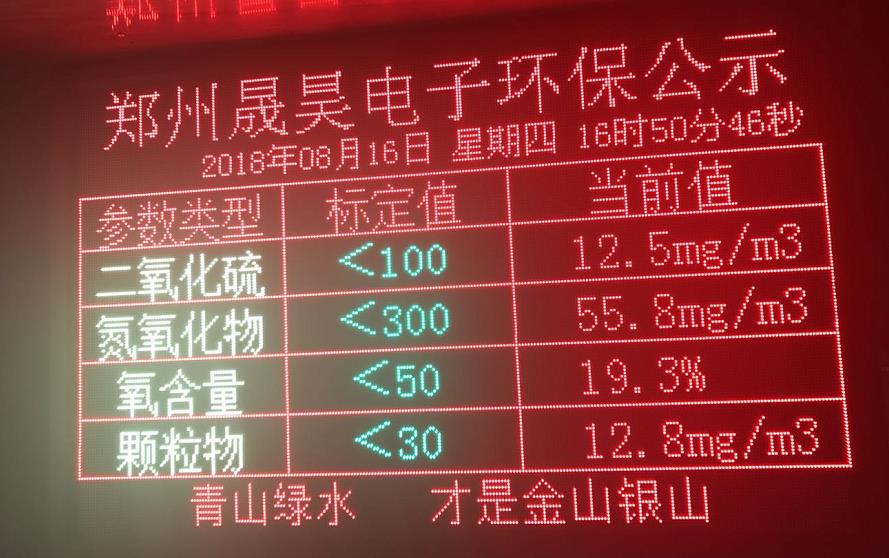 阳江环保公示LED屏