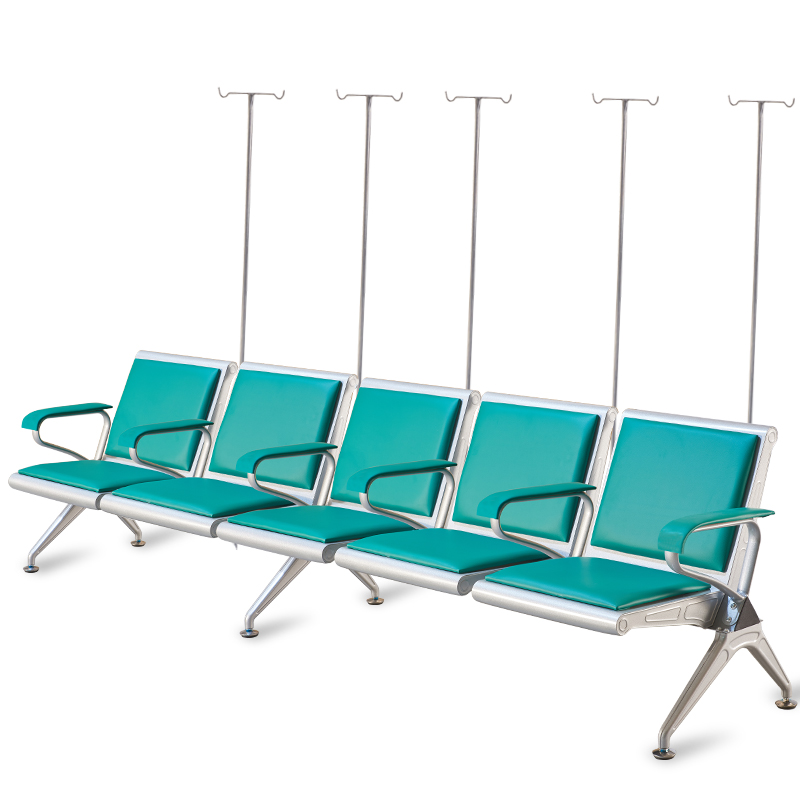 內蒙赤峰市排椅三人位醫用不銹鋼輸液椅公共機場椅座椅等候椅候診椅連排椅子