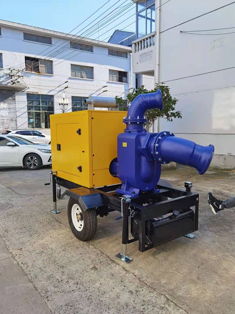 移动泵车500立方柴油水泵储蓄物资