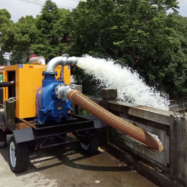 大流量防汛泵12寸排水应急排涝泵