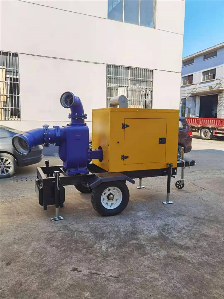 500立方柴油自吸水泵抢险移动泵车