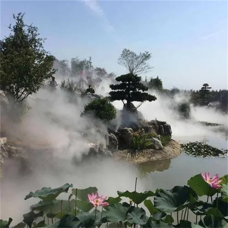 重庆环保降尘喷雾设备 智能喷雾系统 增强景色