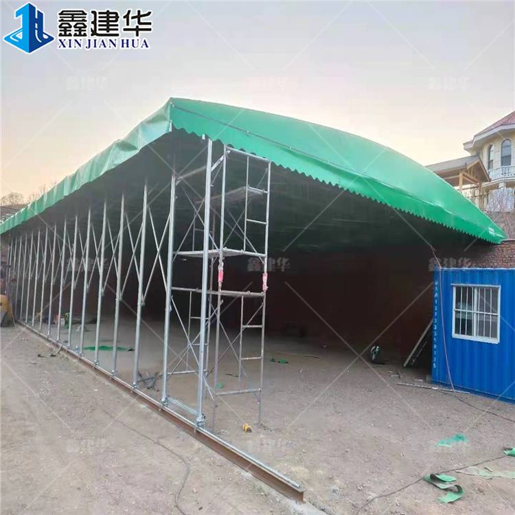 华本膜结构 大型户外活动雨棚 悬空遮阳棚 临时仓储帐篷