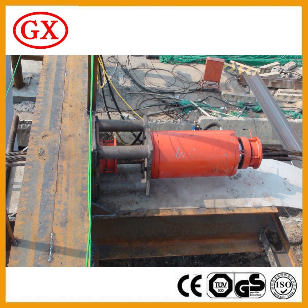 GX发电厂脱硫塔平移钢绞线千斤顶GX