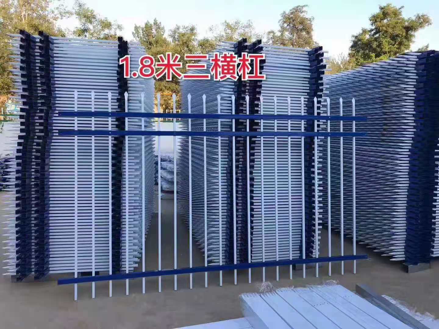厂家供应小区锌钢围栏网工厂铁艺隔离护栏 学校护栏