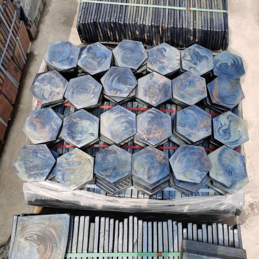 微晶铸石板生产厂家专业施工安装卸煤沟介质桶溜槽圆筒仓衬板