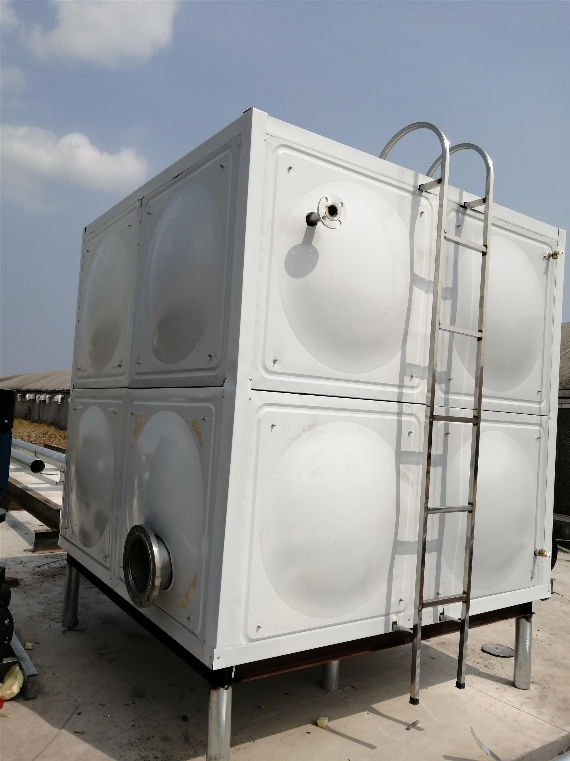 河南拼装式不锈钢水箱厂 山东创一供水设备