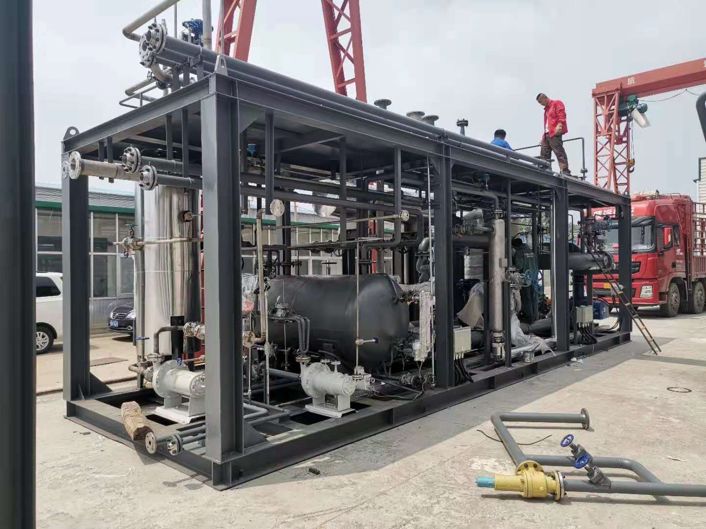 天然气脱水脱硫脱碳设备 厂家直供 山东巨创燃气设备