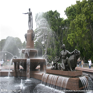 喷泉广场铜雕塑 设计制作安装一体化服务
