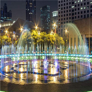重庆旱地喷泉设计公司 设计制作安装一体化服务
