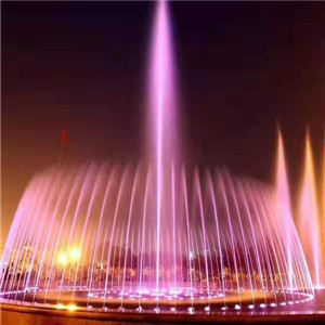 喷泉广场灯景观