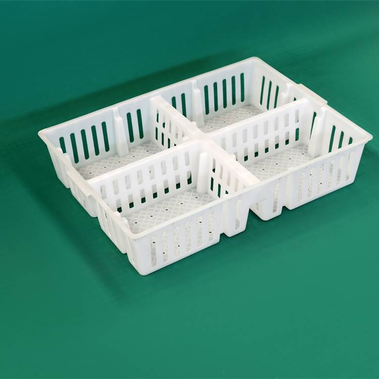 鸡雏运输筐 山东鸡苗筐生产厂家 塑料鸡苗箱子尺寸
