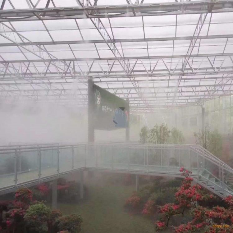 东城温室大棚喷雾加湿降温系统,大棚喷雾