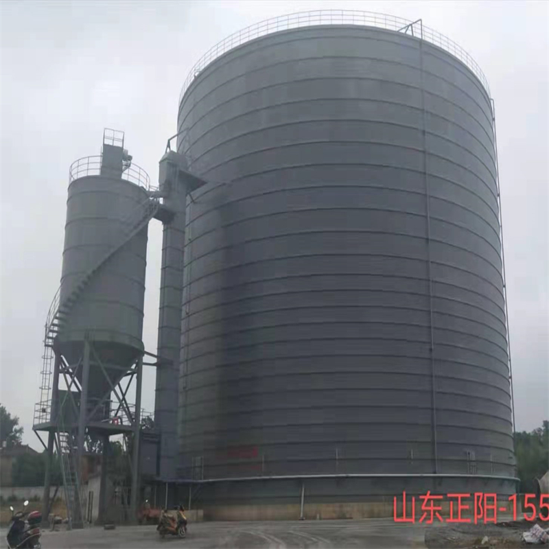 惠州4万吨水泥钢板库 环保钢板库 用心前行