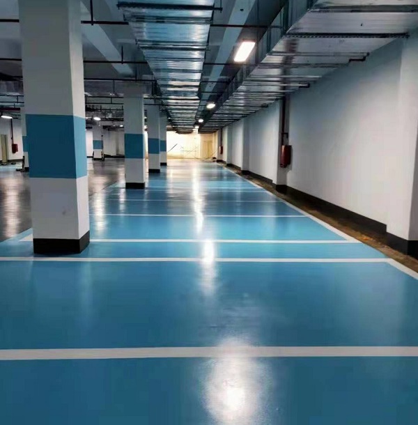 深圳停车场地坪施工 防静电 多种颜色
