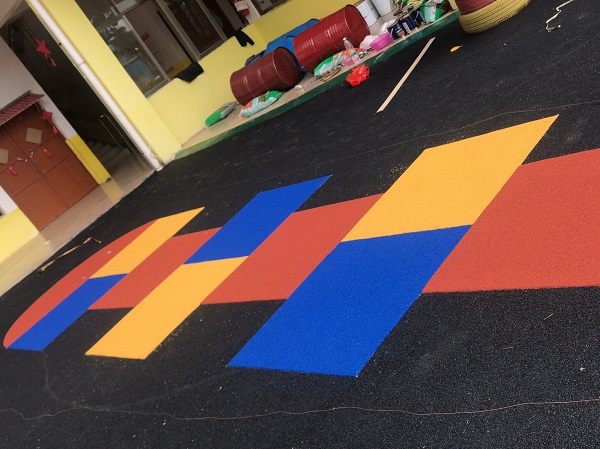 全南幼儿园彩色地板施工 绿色环保 施工团队