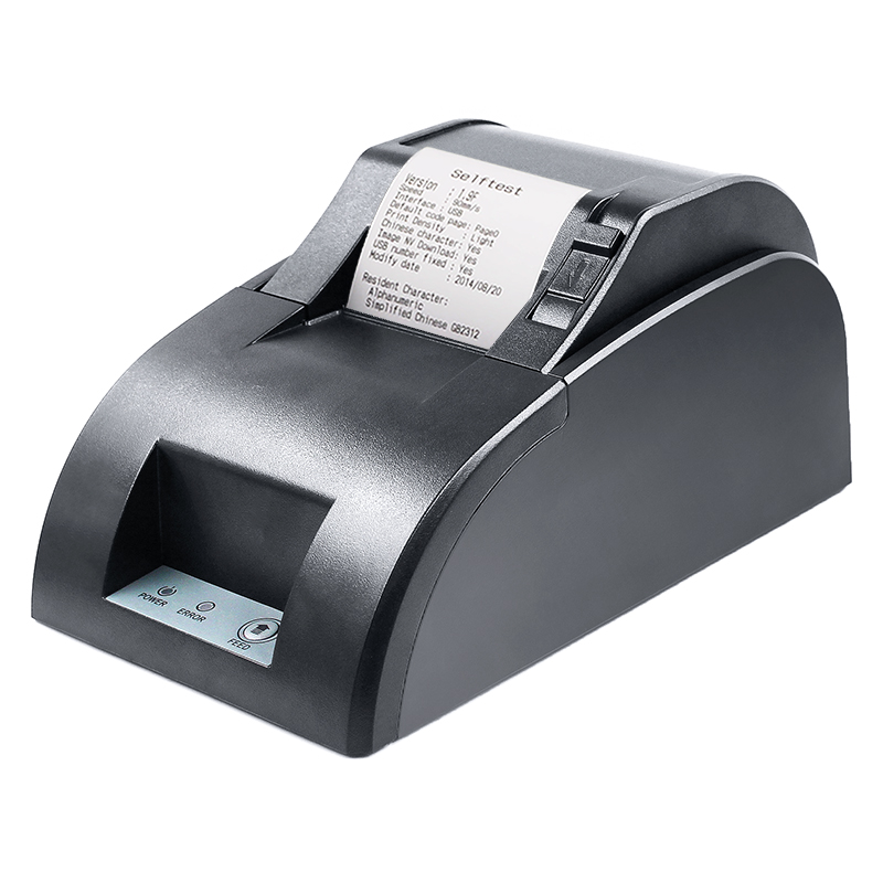 东为 蓝牙语音提示单据打印机 58M热敏条码单据打印机 自动接单外卖打单机